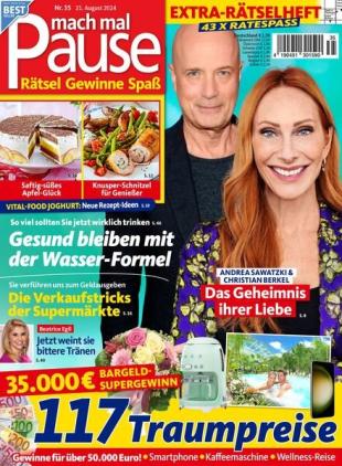 Mach mal Pause - 21 August 2024
