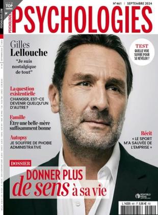 Psychologies France - Septembre 2024