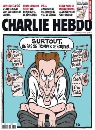 Charlie Hebdo - 28 Aout 2024