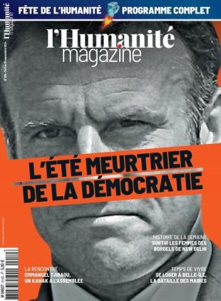 L'Humanite Magazine - 5 Septembre 2024
