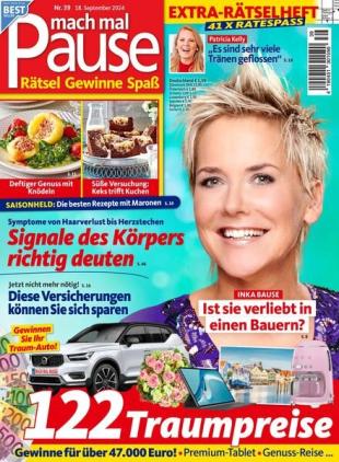 Mach mal Pause - 18 September 2024
