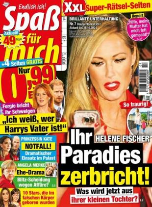 Spass fur mich - 17 September 2024