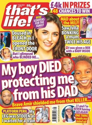 that's life! UK - 29 August 2024