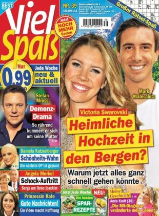 Viel Spass - 18 September 2024