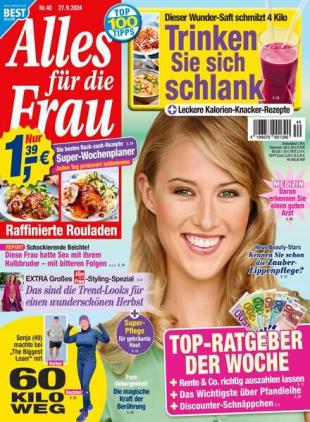Alles fur die Frau - 27 September 2024