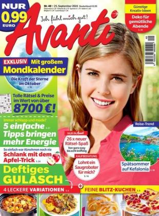 Avanti - 25 September 2024