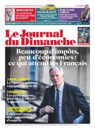 Le Journal du dimanche - 14 Octobre 2024