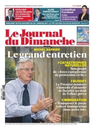 Le Journal du dimanche - 21 Octobre 2024