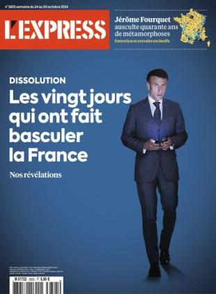 L'Express - 23 Octobre 2024