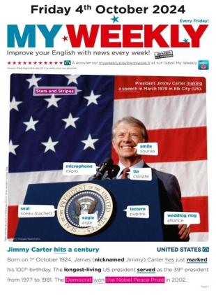 My Weekly fr - 4 Octobre 2024