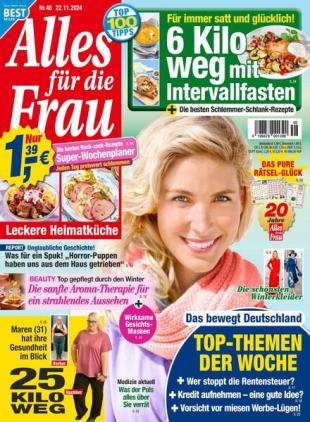 Alles fur die Frau - 22 November 2024