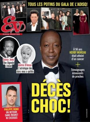echos Vedettes - 9 Novembre 2024