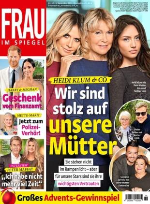 Frau im Spiegel - 6 November 2024