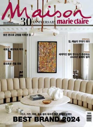 Marie Claire Maison Korea - November 2024