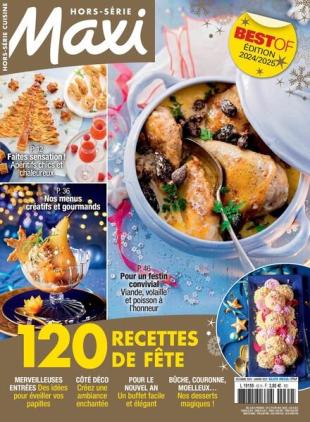 Maxi - Hors-Serie Cuisine N 62 - Decembre 2024 - Janvier 2025