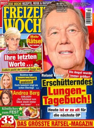 Freizeitwoche - 4 Dezember 2024
