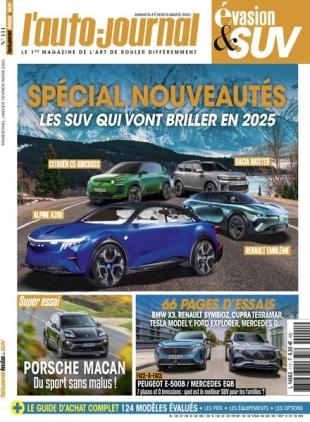 L'Auto-Journal 4x4 - Janvier-Fevrier-Mars 2025
