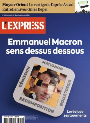 L'Express - 12 Decembre 2024