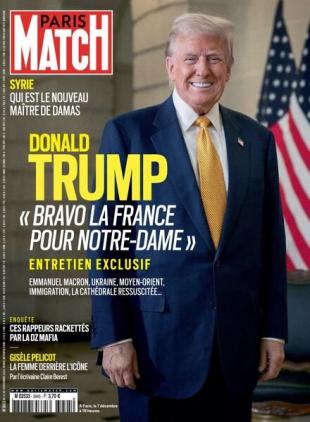 Paris Match - 12 Decembre 2024