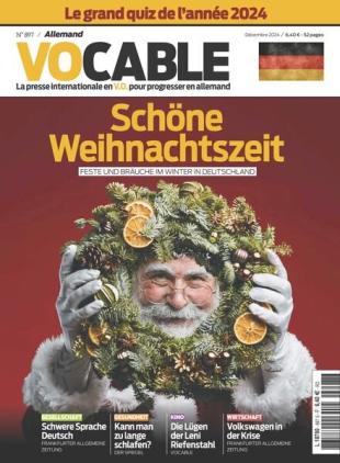 Vocable Allemand - Decembre 2024