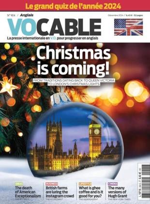 Vocable Anglais - Decembre 2024