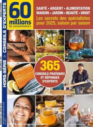 60 Millions de Consommateurs - Hors-Serie - Decembre 2024 - Janvier 2025