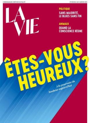 La Vie - Janvier 2025