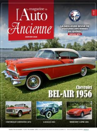 L'Auto Ancienne - Janvier 2025