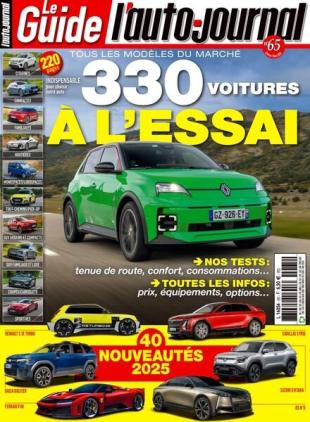 L'Auto-Journal Le Guide - Janvier-Fevrier-Mars 2025