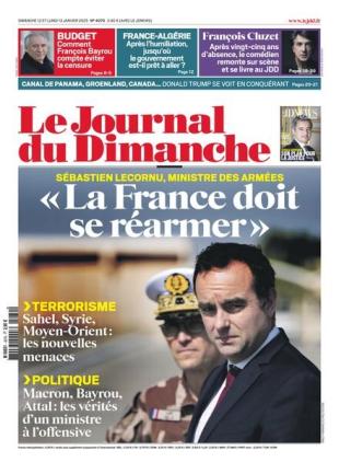 Le Journal du dimanche - 12 Janvier 2025
