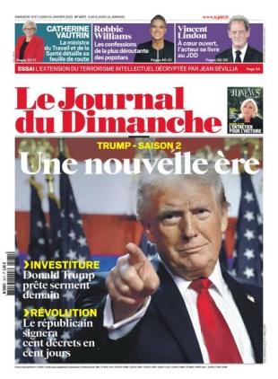 Le Journal du dimanche - 21 Janvier 2025