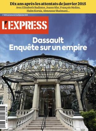 L'Express - 2 Janvier 2025