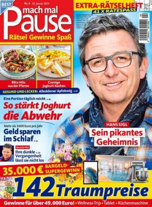 Mach mal Pause - 14 Januar 2025