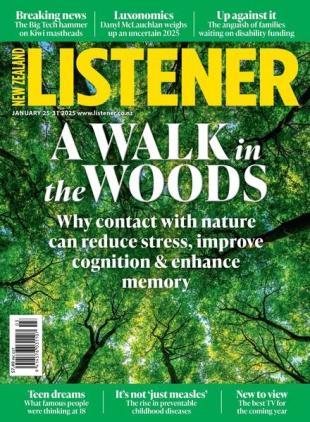 New Zealand Listener - January 25 2025