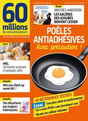 60 Millions de Consommateurs - Fevrier 2025