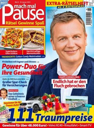 Mach mal Pause - 28 Januar 2025