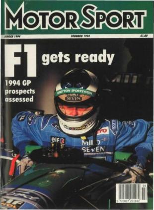Motor Sport Magazine - March 1994
