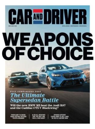 Car and Driver USA - May-June 2025