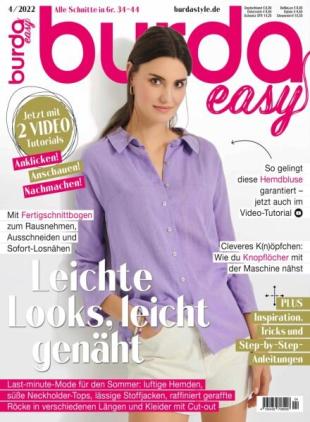 Burda Easy - Ausgabe 4 2022