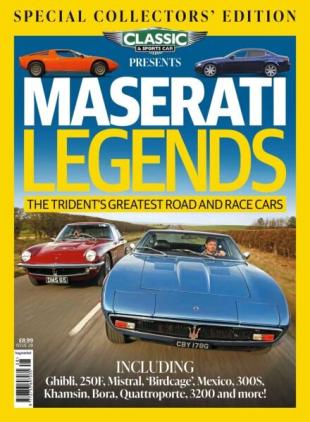 Classic & Sports Car Presents - Maserati Legends - July 2025